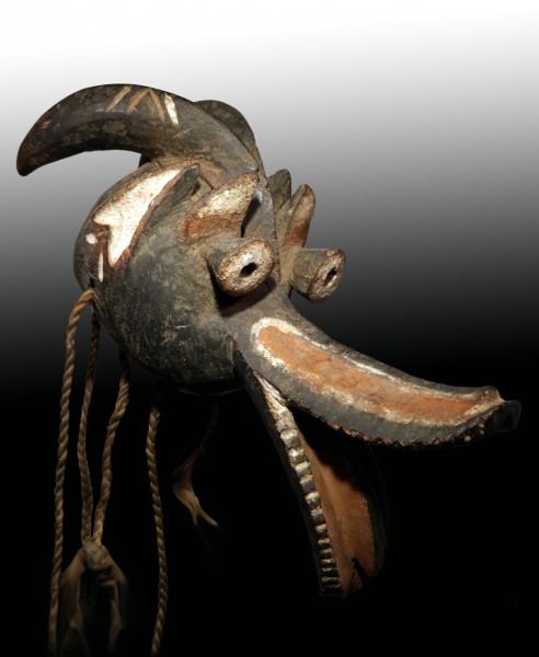 Masque cimier Mambila - Nigéria